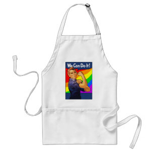 Rainbow Rosie Adult Apron