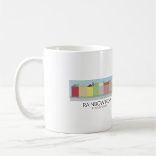 Rainbow Row Charleston, SC Coffee Mug