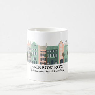 Rainbow Row Charleston South Carolina Mug