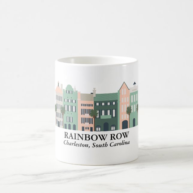 Rainbow Row Charleston South Carolina Mug (Center)