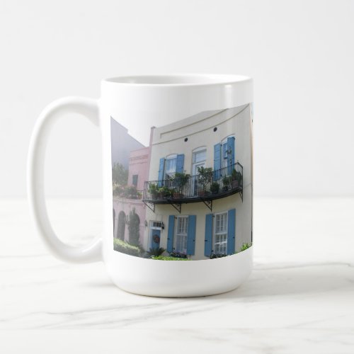 Rainbow Row Houses Charleston SC Mug