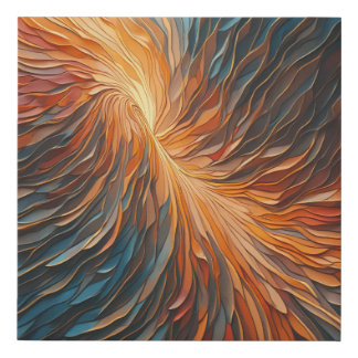 Rainbow Rumbling Earth Canvas Print Art