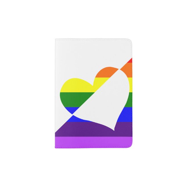 Rainbow Runner Passport Holder (Front)