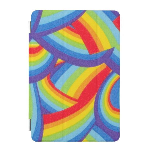 Rainbow Runners iPad Mini Cover (Front)