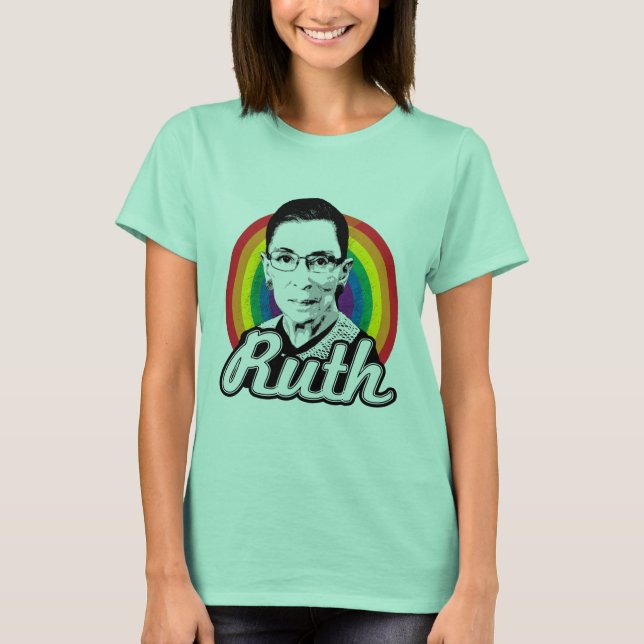 Rainbow Ruth 2016 - Ruth Bader Ginsburg - LGBT -.p T-Shirt (Front)