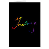 Rainbow Ruth Bader Ginsburg Autograph - LGBT Polit (Front)