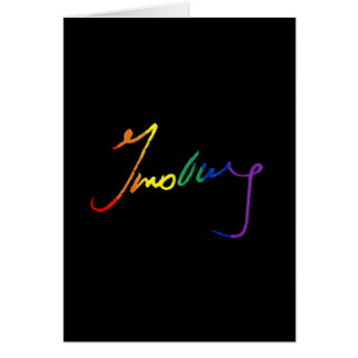 Rainbow Ruth Bader Ginsburg Autograph - LGBT Polit