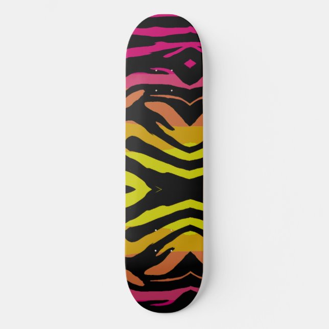 Rainbow Safari Skateboard (Front)