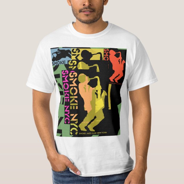 Rainbow Saxman - Customized T-Shirt (Front)