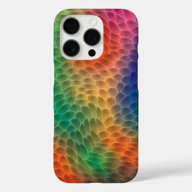 Rainbow Scales Case-Mate iPhone Case (Back)