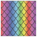 Rainbow scales for every mermaid fabric