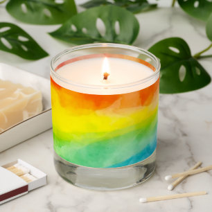 Rainbow Scented Candle