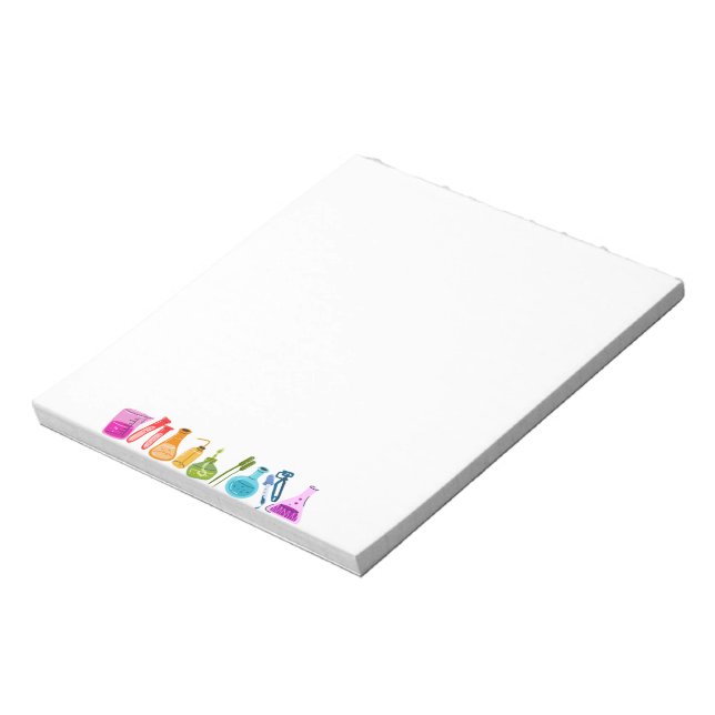 Rainbow Science Notepad (Rotated)