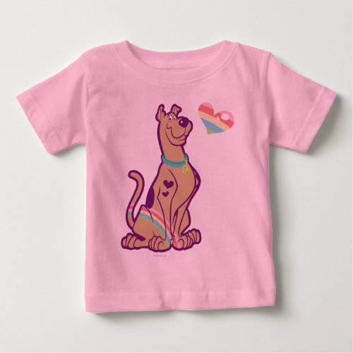 Rainbow Scooby_Doo Baby T_Shirt