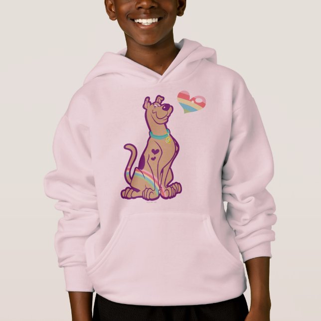 Rainbow Scooby-Doo Hoodie (Front)