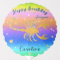 Rainbow Scorpio Gold Stars & Hearts Birthday
