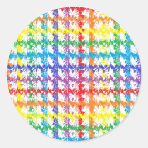 Rainbow Scratch Stickers