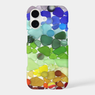 Rainbow Sea Glass iPhone 17 Case