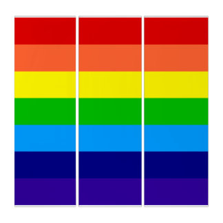 rainbow seamless triptych