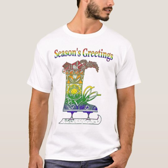 Rainbow Seasons Greetings T-Shirt