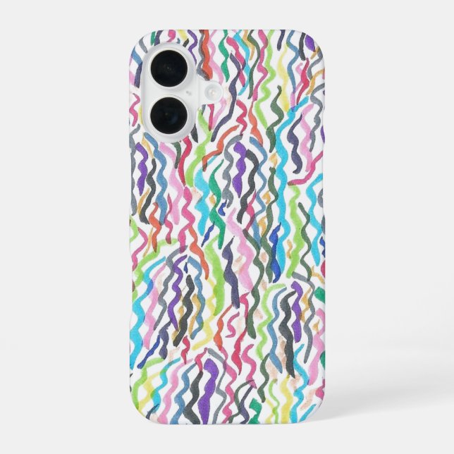 Rainbow Seaweed Iphone Case (Back)