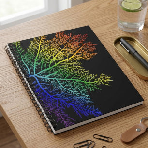Rainbow Seaweed Pride Spiral Notebook