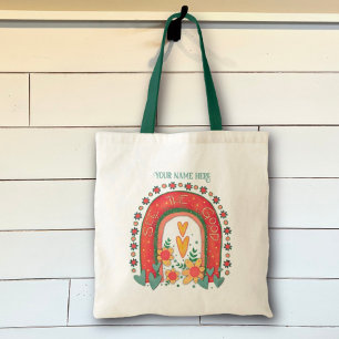 Rainbow See the Good Personalized Inspirivity Tote Bag