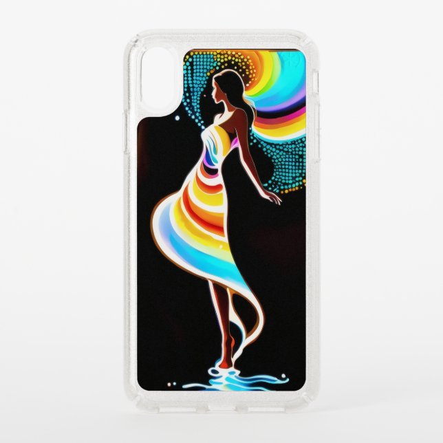 Rainbow serenity iPhone XS Max Cases (Front)