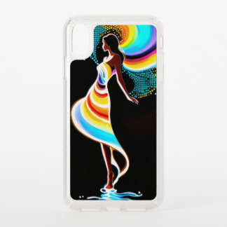Rainbow serenity speck iPhone XS max case
