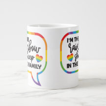 Rainbow Sheep Large Mug