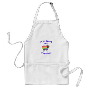 Rainbow Sheep of the Family Adult Apron