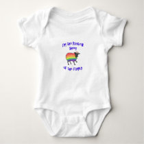 Rainbow Sheep of the Family Baby Bodysuit