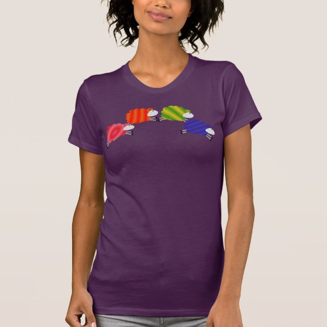 Rainbow Sheep T-Shirt (Front)