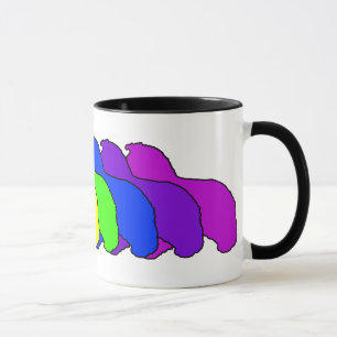 Rainbow Sheltie Mug