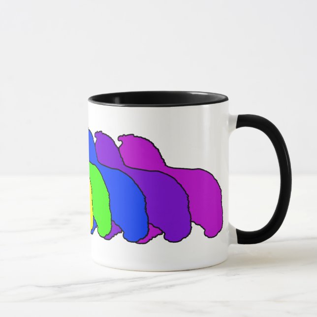Rainbow Sheltie Mug (Right)