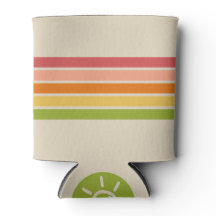 Rainbow Sherbet Vintage Striped