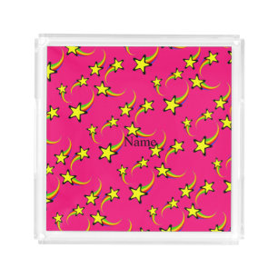 Rainbow Shooting Stars Thunder_Cove  Acrylic Tray