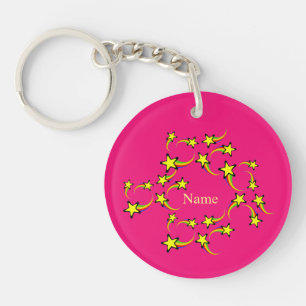 Rainbow Shooting Stars Thunder_Cove Keychain
