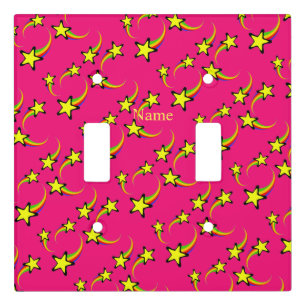 Rainbow Shooting Stars Thunder_Cove Light Switch Cover