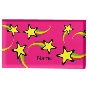 Rainbow Shooting Stars Thunder_Cove  Place Card Holder