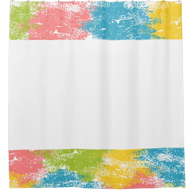 Rainbow Shower Curtain (Front)