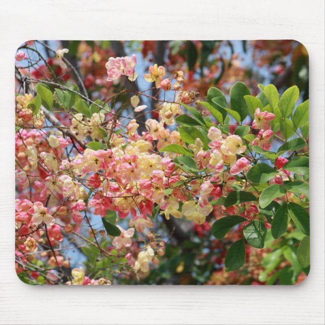 Rainbow Shower Tree Mousepad (Front)