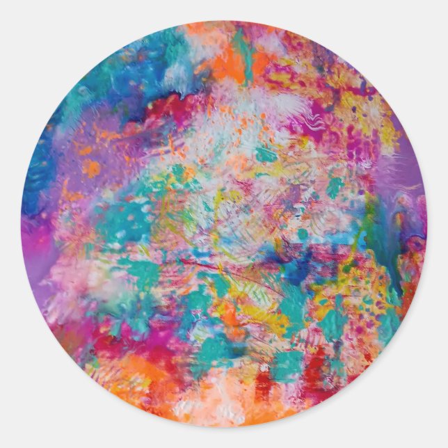 Rainbow Showers Sticker (Front)