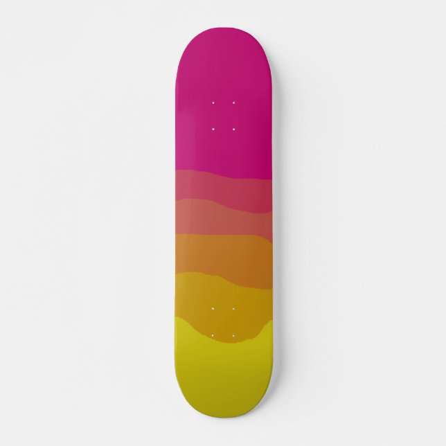 Rainbow Skateboard Deck (Front)