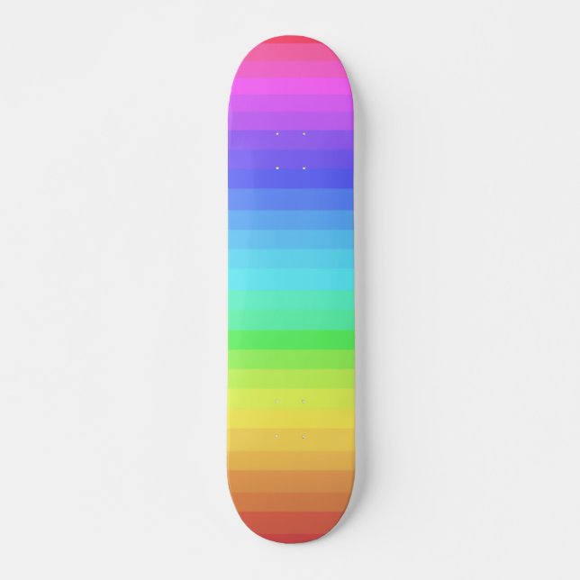 Rainbow Skateboard Deck (Front)