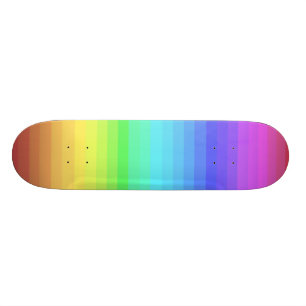 Rainbow Skateboard Deck