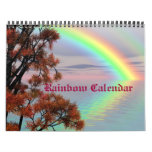 Rainbow Skies Nature Destiny Custom Calendar at Zazzle
