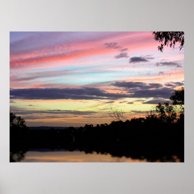 Rainbow Skies Poster (Front)