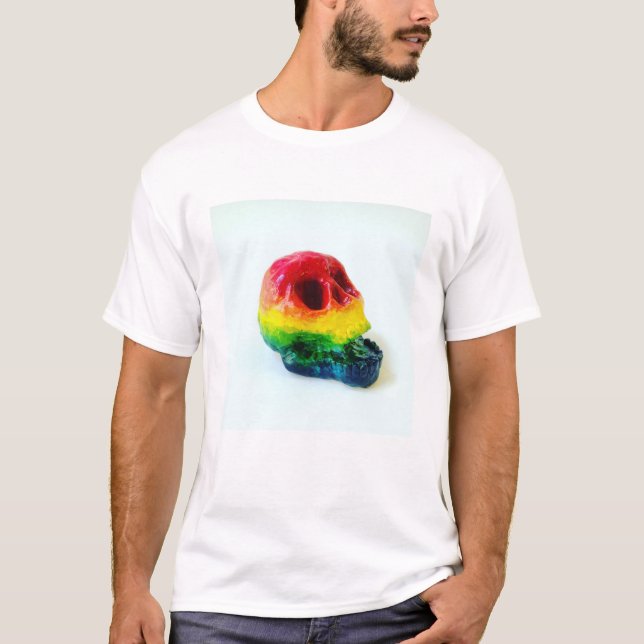 Rainbow Skull T-Shirt (Front)