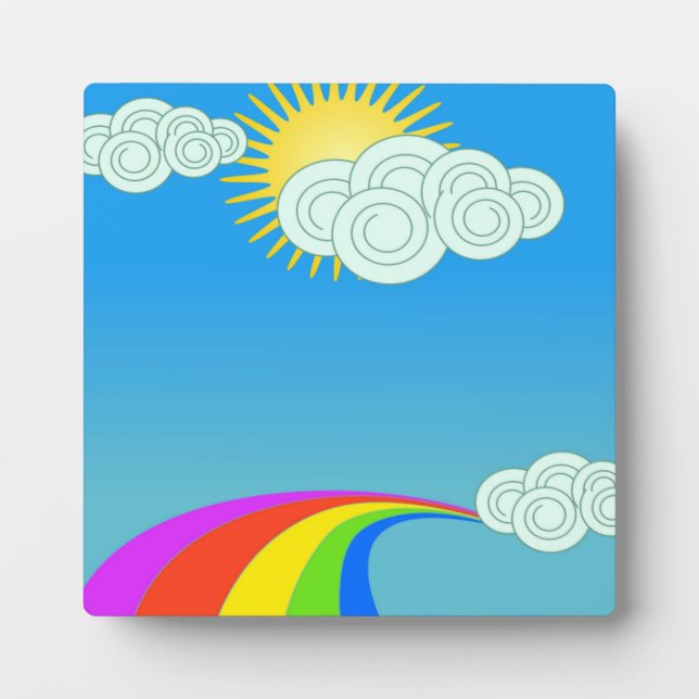RAINBOW SKY PLAQUE (Front)